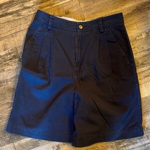 Classic High Waist Women's Shorts in Navy / DG20